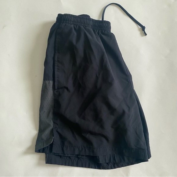 Black And Grey Nike Running Shorts - Picture 5 of 8